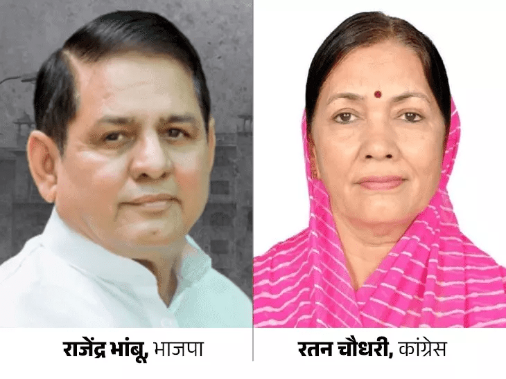 भाजपा कैंडिडेट और किरोड़ीलाल के भाई हैं करोड़पति:अकाउंट से ज्यादा कैश घर में रखती हैं शांता, 27 साल के कांग्रेस प्रत्याशी रईसों को देते हैं टक्कर
