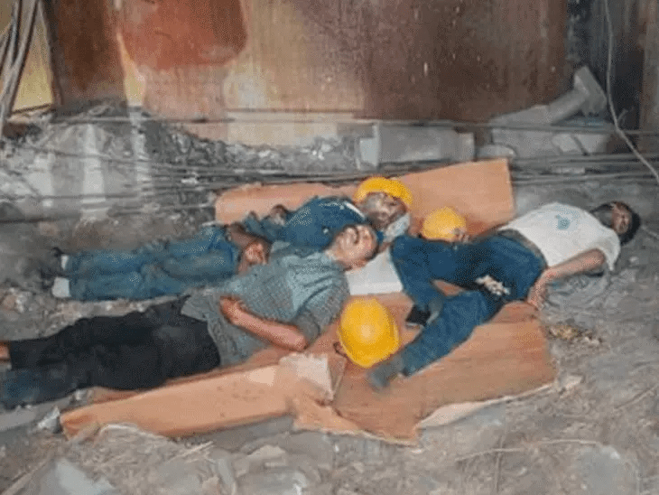 भिलाई स्टील प्लांट में जहरीली गैस का रिसाव:3 मजदूर चपेट में आए, हालत गंभीर; घटनास्थल पर बेहोश पड़े थे, सभी ठेका कर्मचारी